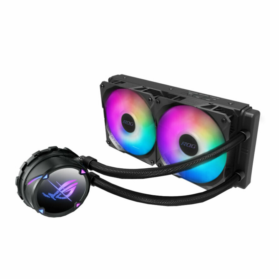 خنک کننده مایع پردازنده ایسوس ROG STRIX LC II 240 ARGB Black