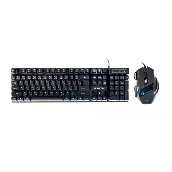 کیبورد و موس کمبو گیمینگ کینگ استار KBM255G