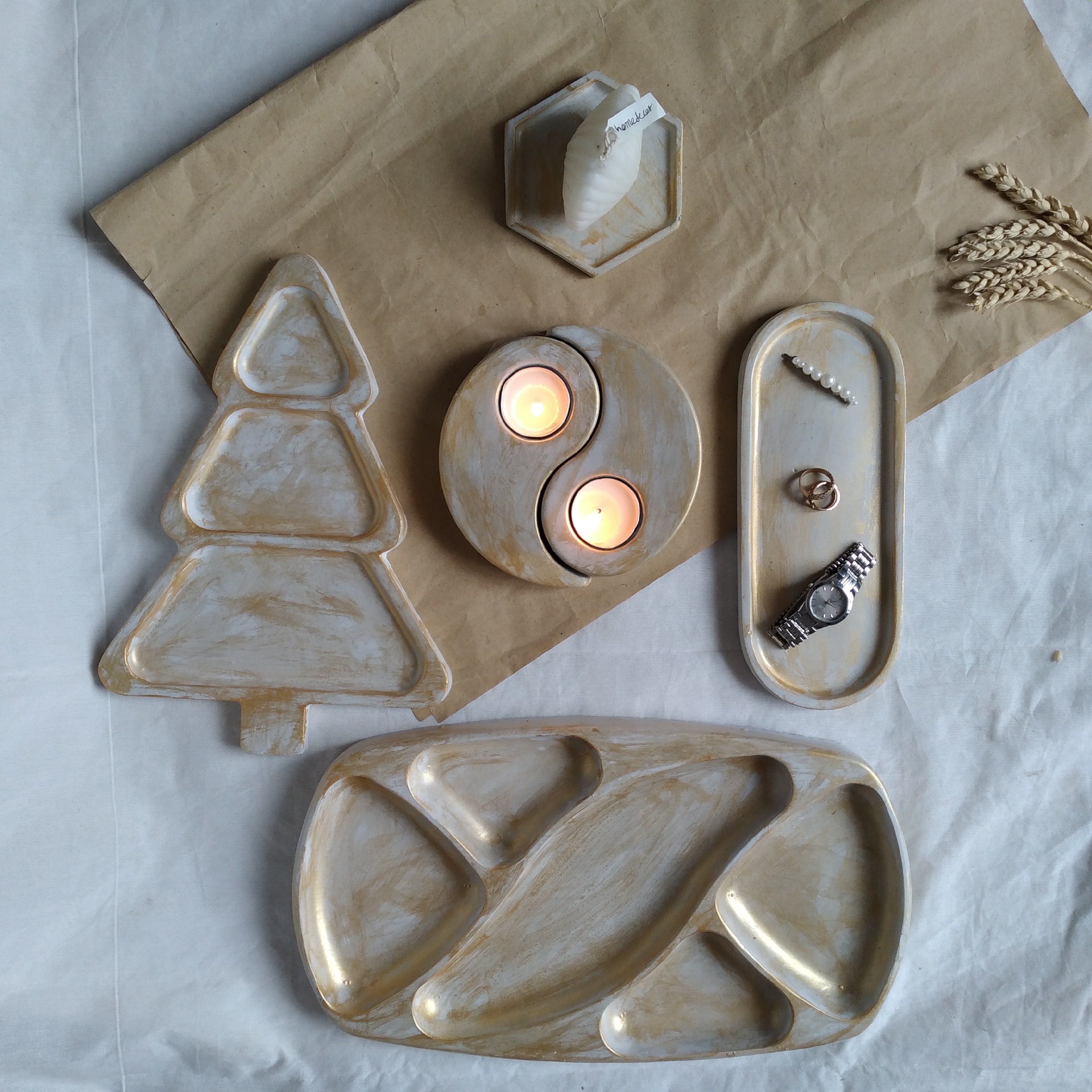 ست ظروف پذیرایی پتینه