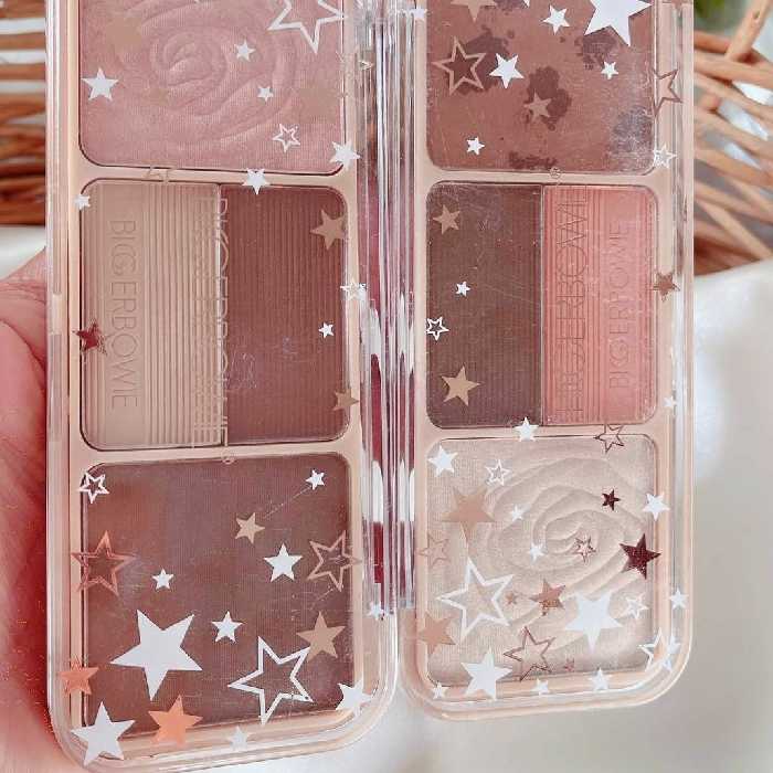 هایلایتر و رژگونه ترکیبی مات و شاین