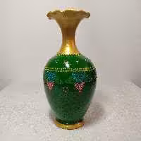 گلدان سفالی لبه دالبری 