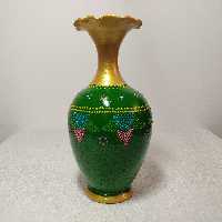 گلدان سفالی لبه دالبری 