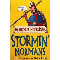 کتاب زبان اصلی The Stormin Normans Horrible Histories انتشارات Scholastic