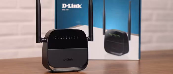 مودم روتر  ADSL2 MODEM ROUTER بی سیم N300 دی-لینک مدل DSL-124 New کد 1191