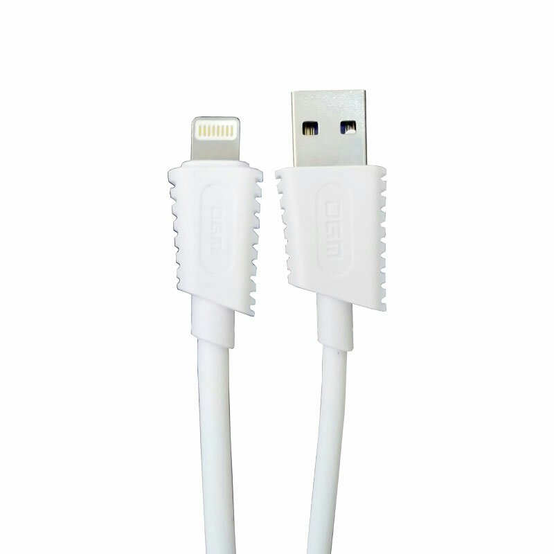 کابل شارژ USB به لایتنینگ OGM مدل CA02 به طول 1.2 متر