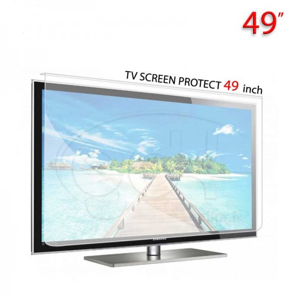 صفحه محافظ ال ای دی تخت و منحنی سایز 49 اینج