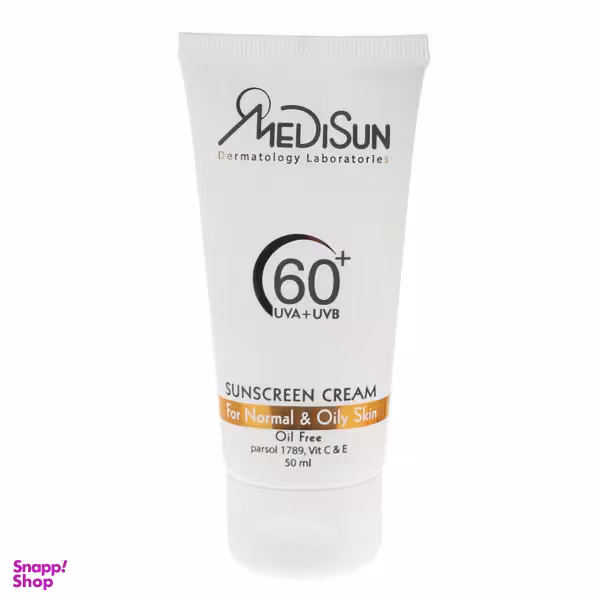 کرم ضد آفتاب مدیسان سری Normal And Oily Skin مدل Without Color حجم 50 میلی لیتر