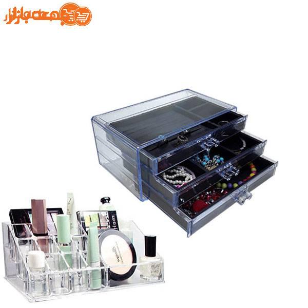 استند آرایشی و باکس جواهرات