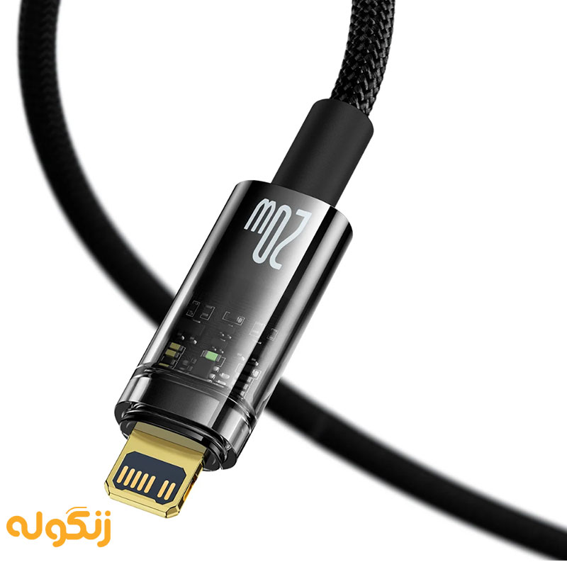 کابل تبدیل تایپ C به لایتنینگ بیسوس مدل Baseus CATS000001 - زنگوله