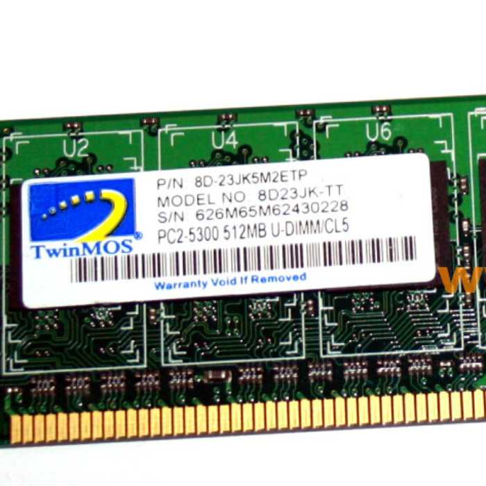 رم کامپیوتر RAM (PC) twinmos pc4200 512MB 