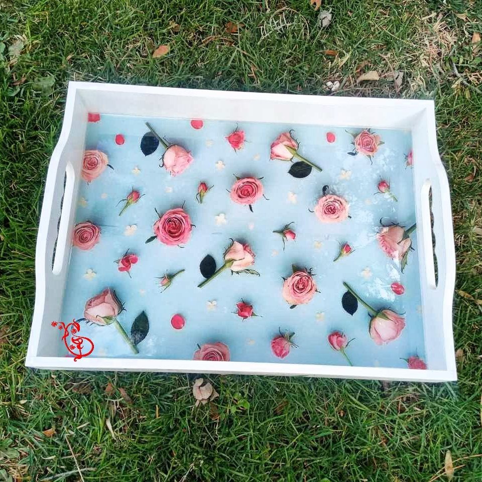 سینی گل گلی