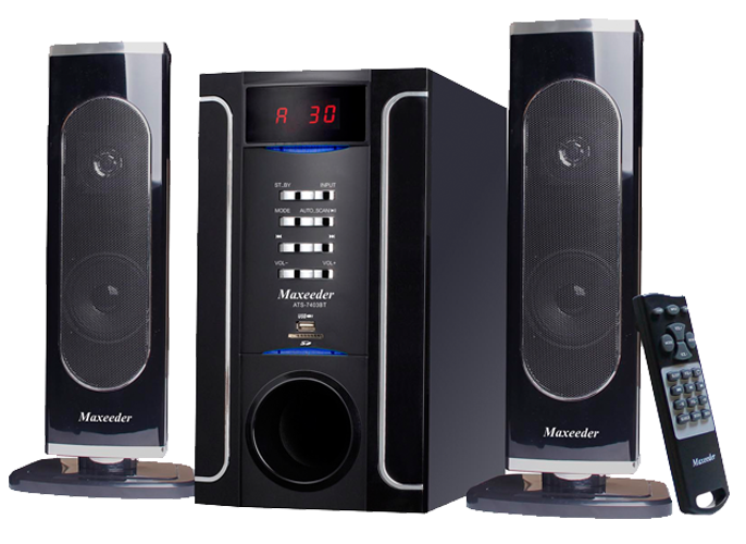 اسپیکر سه تکه مکسیدر مدل ای تی اس-7403 بی تی