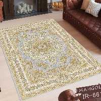 فرشینه مخمل 3متری کد661 استوپ دار روحا(ماهگل)