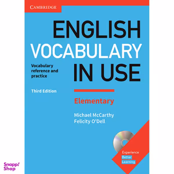 کتاب English Vocabulary in Use Elementary اثر Michael McCarthy And Felicity ODell انتشارات Cambridge غیر اصل