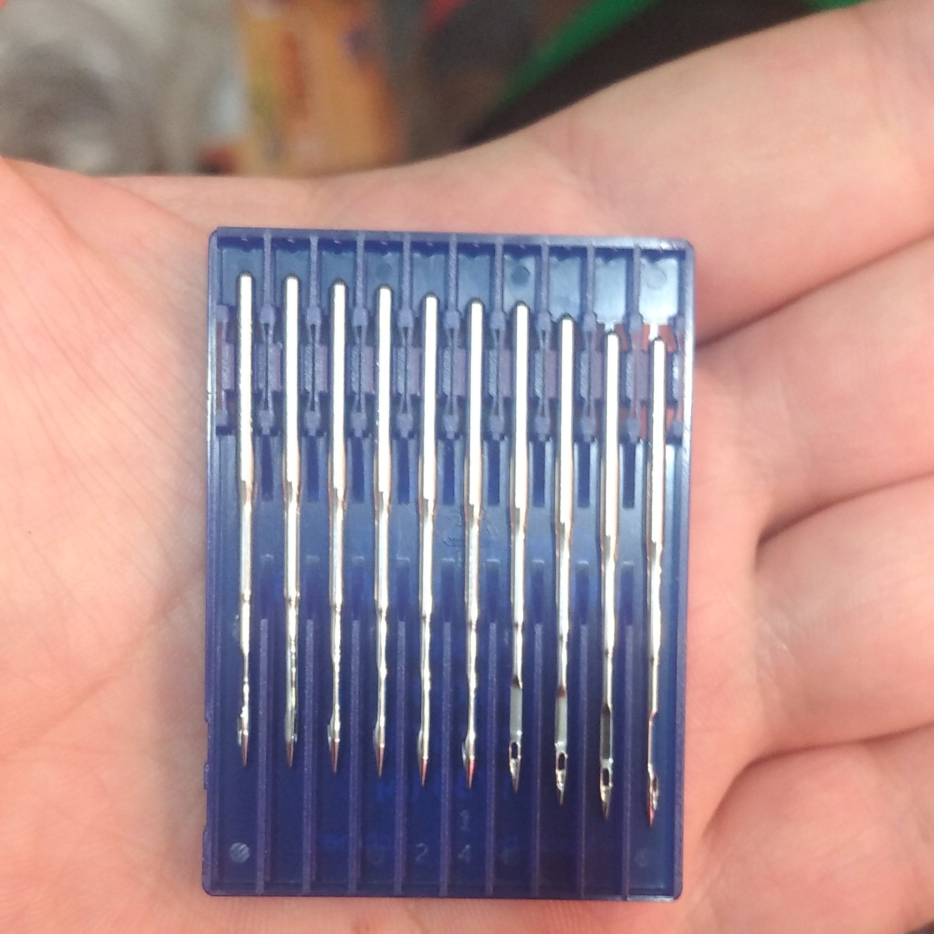 سوزن چرخ راسه دوز 1 بسته 10 عددی