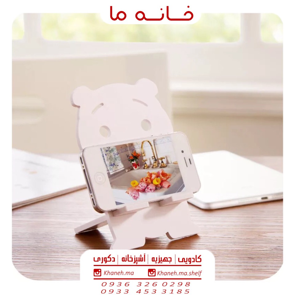 شلف دکوری نگهدارنده موبایل