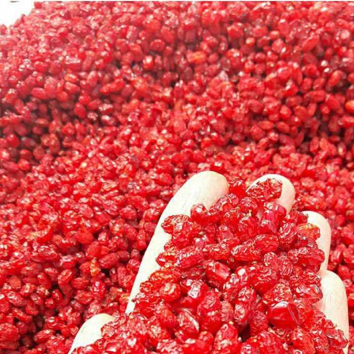 زرشک پفکی اعلا و درجه یک تمیز و بدون هیچ شاخه 1000 گرم