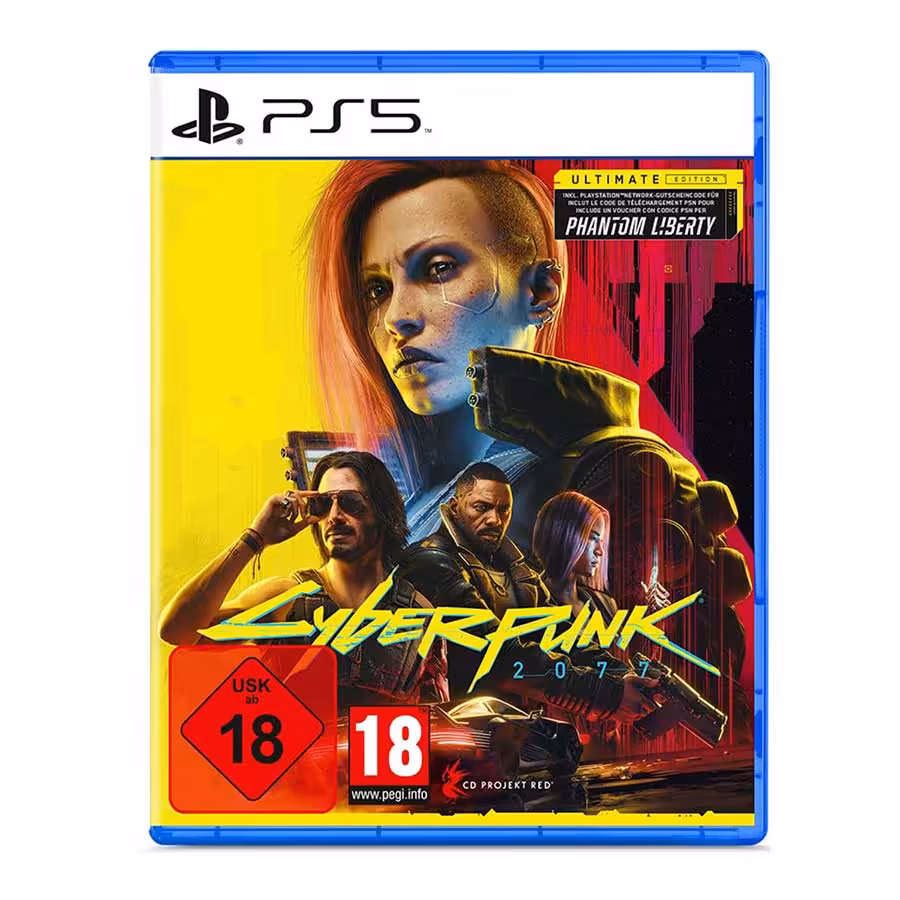 قیمت و خرید بازی Cyberpunk 2077 Ultimate Edition برای کنسول PS5 | یاس ارتباط