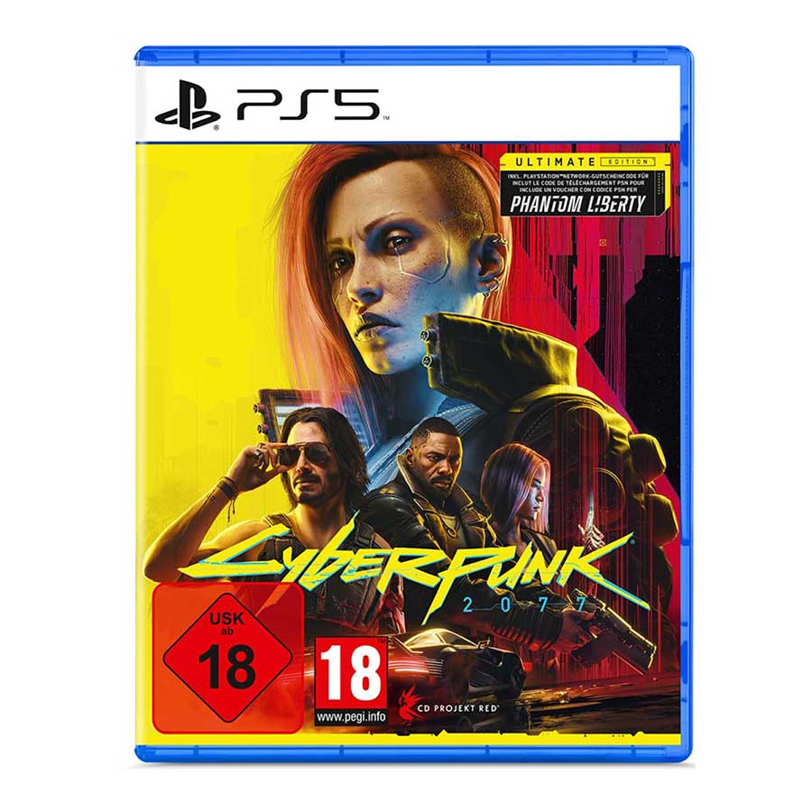 قیمت و خرید بازی Cyberpunk 2077 Ultimate Edition برای کنسول PS5 | یاس ارتباط