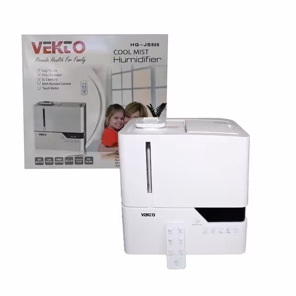 دستگاه بخور سرد وکتو مدل HQ.JS828 حجم 5 ليتری