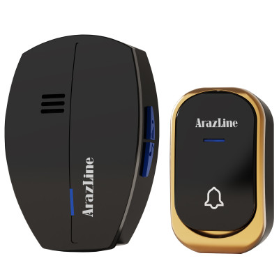 زنگ اخبار وایرلس تک شستی C27 مشکی