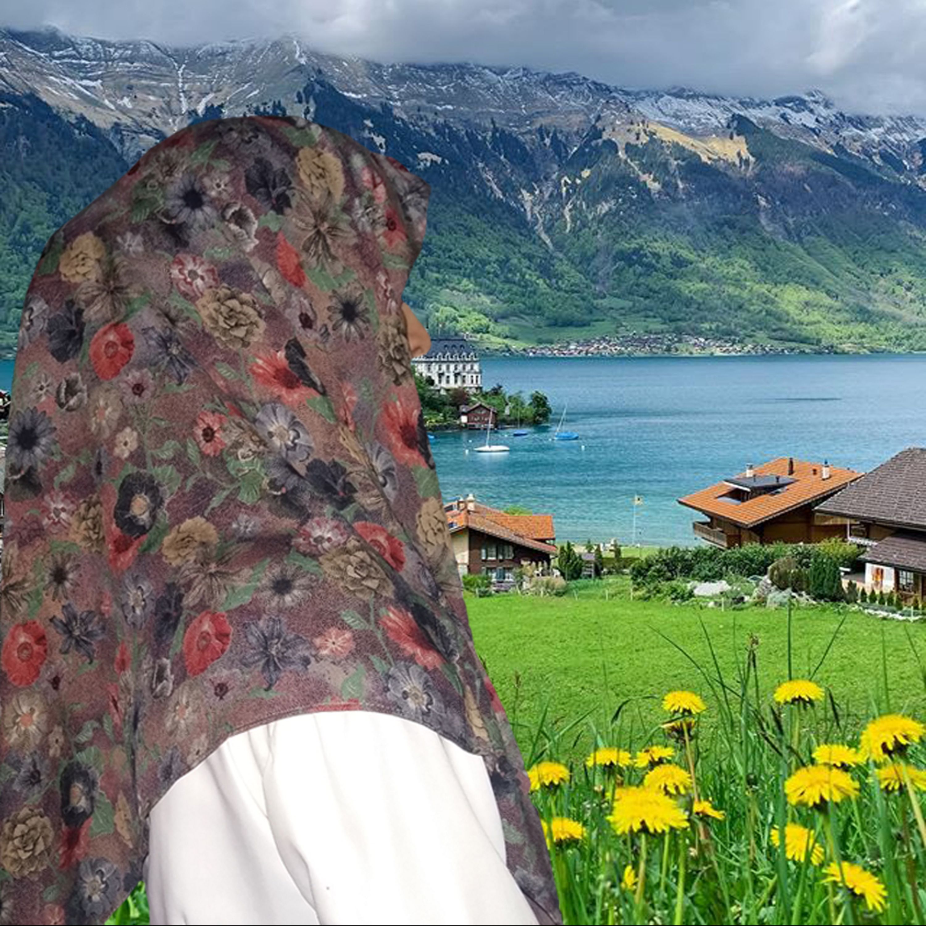 ست روسری و ساقدست نخی 2