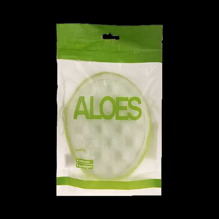 خرید لیف اسفنجی حمام سوآوی پیل مدل aloes spa|(مشخصات   قیمت)100%اورجینال
