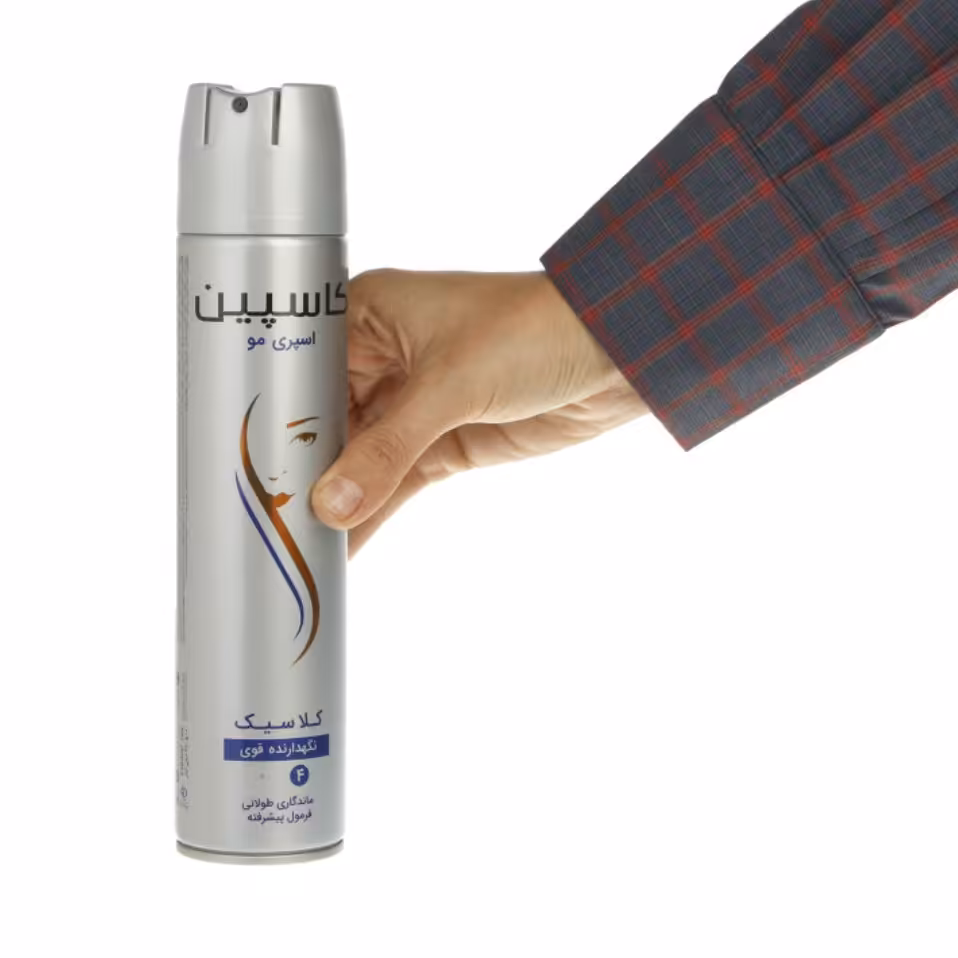تافت کاسپین 150  اسپری حالت دهنده مو کاسپین 150میل