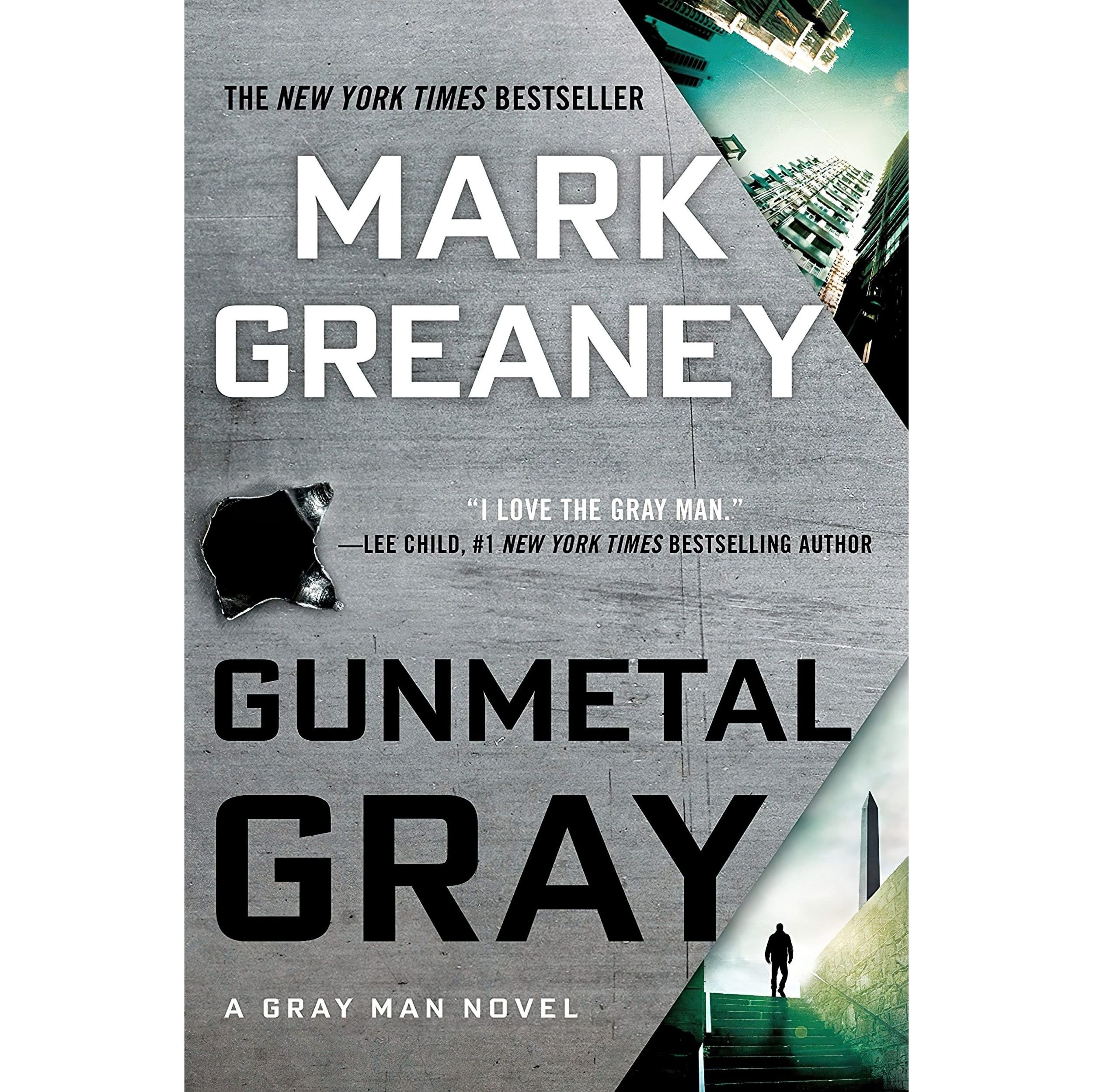 کتاب زبان اصلی Gunmetal Gray Gray Man اثر Mark Greaney انتشارات Berkley