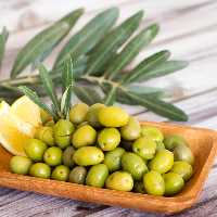 زیتون سبز نخودی 7 کیلویی