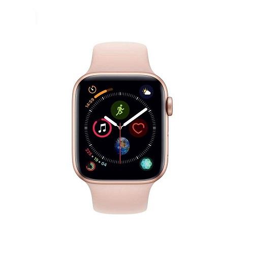 ساعت هوشمند اپل واچ سری 5 مدل 44mm Gold Aluminum Case With Pink Sand Sport Band