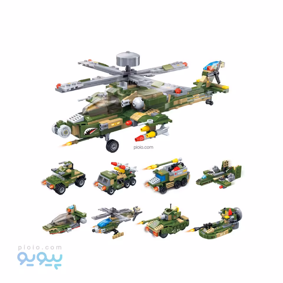 پک لگو 8 عددی Gudi مدل 8710