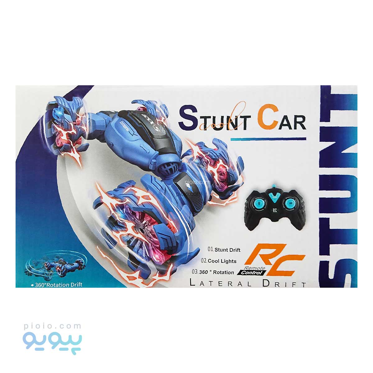 ماشین کنترلی STUNT CAR آیتم TJ013D تک و عمده