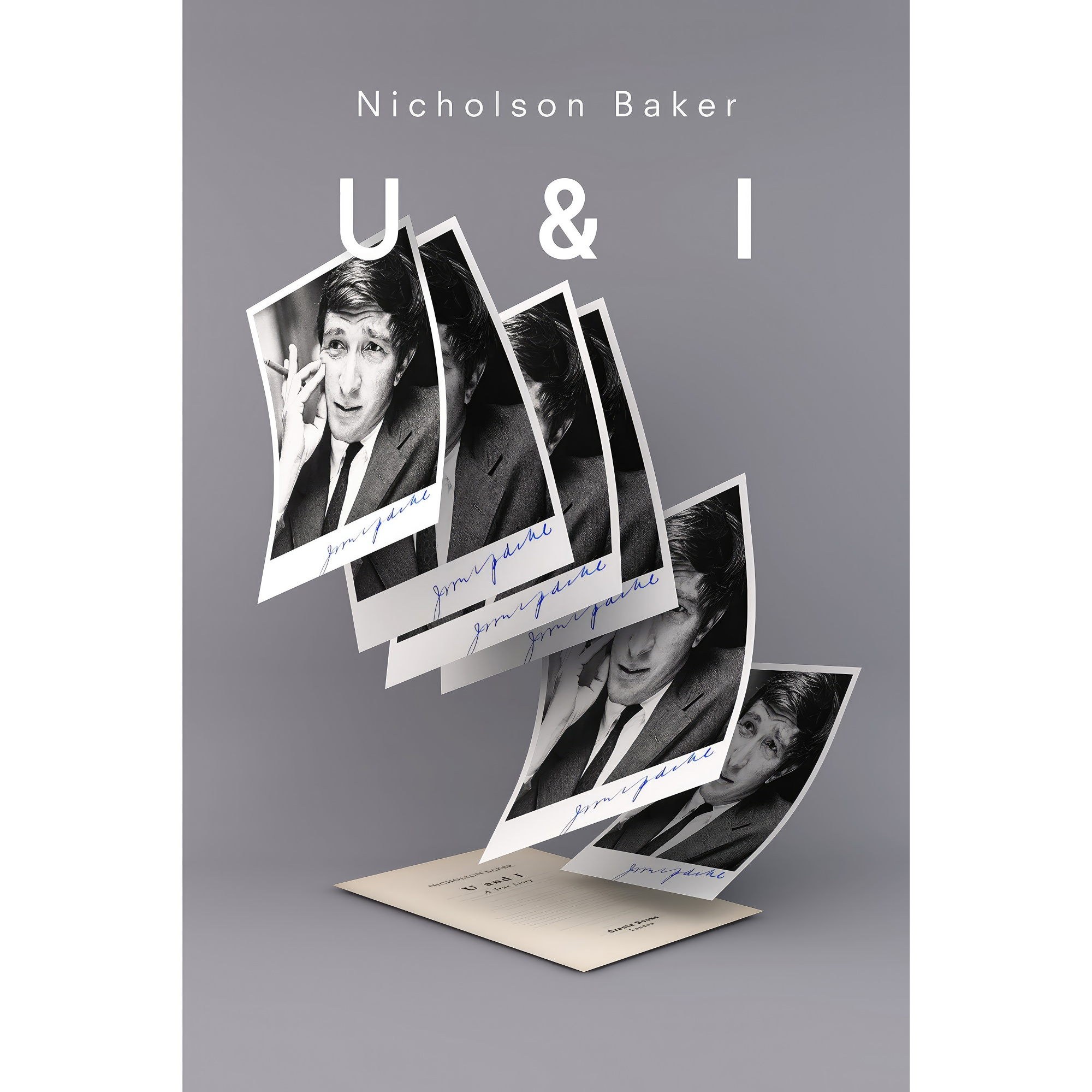 کتاب زبان اصلی U and I اثر Nicholson Baker انتشارات Granta BooksPenguin Books