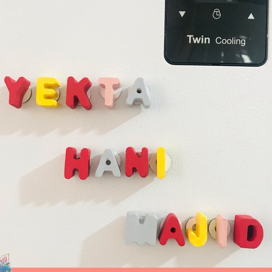 مگنت یخچال حروف اسم