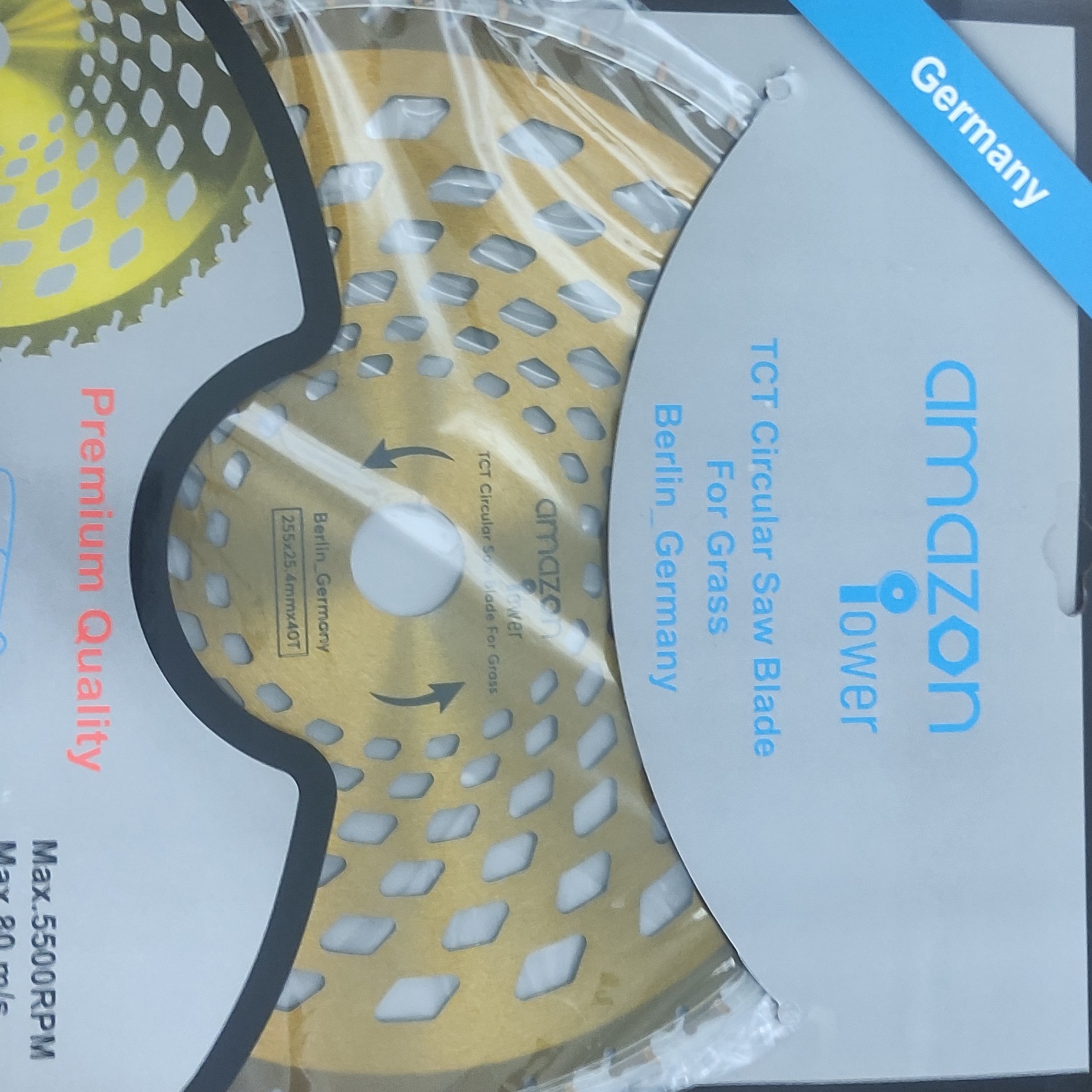 تیغ علف زن  40 پر الماسه دو لبه آمازون آلمان بهترین کیفیت 