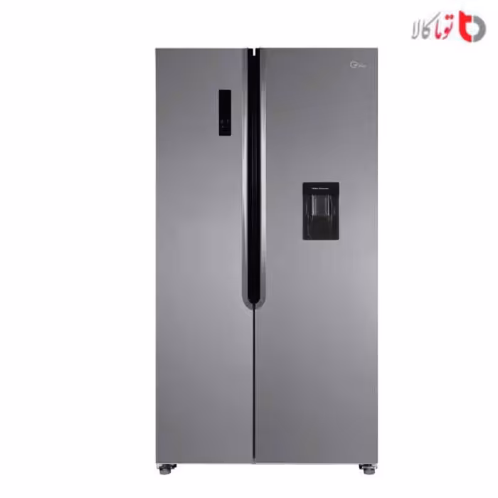 یخچال فریزر ساید بای ساید جی‌پلاس مدل M7525S سیلور گارانتی گلدیران