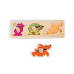 پازل 3 عددی جوجه تیغی