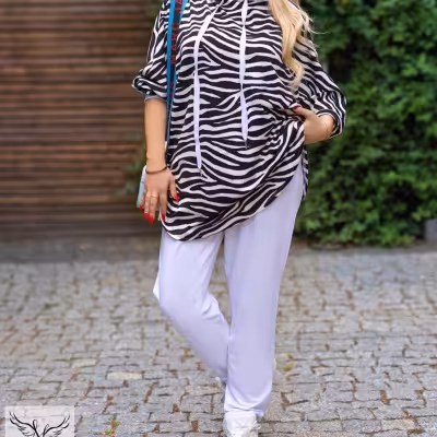 هودی اسپورت فانتزی کلاهدار آستین سرخود