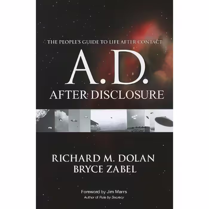 کتاب زبان اصلی AD After Disclosure اثر Richard M DolanBryce ZabelJim Marrs