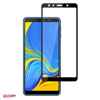 محافظ صفحه نمایش شیشه ای 9D مناسب برای سامسونگ Galaxy A7 2018