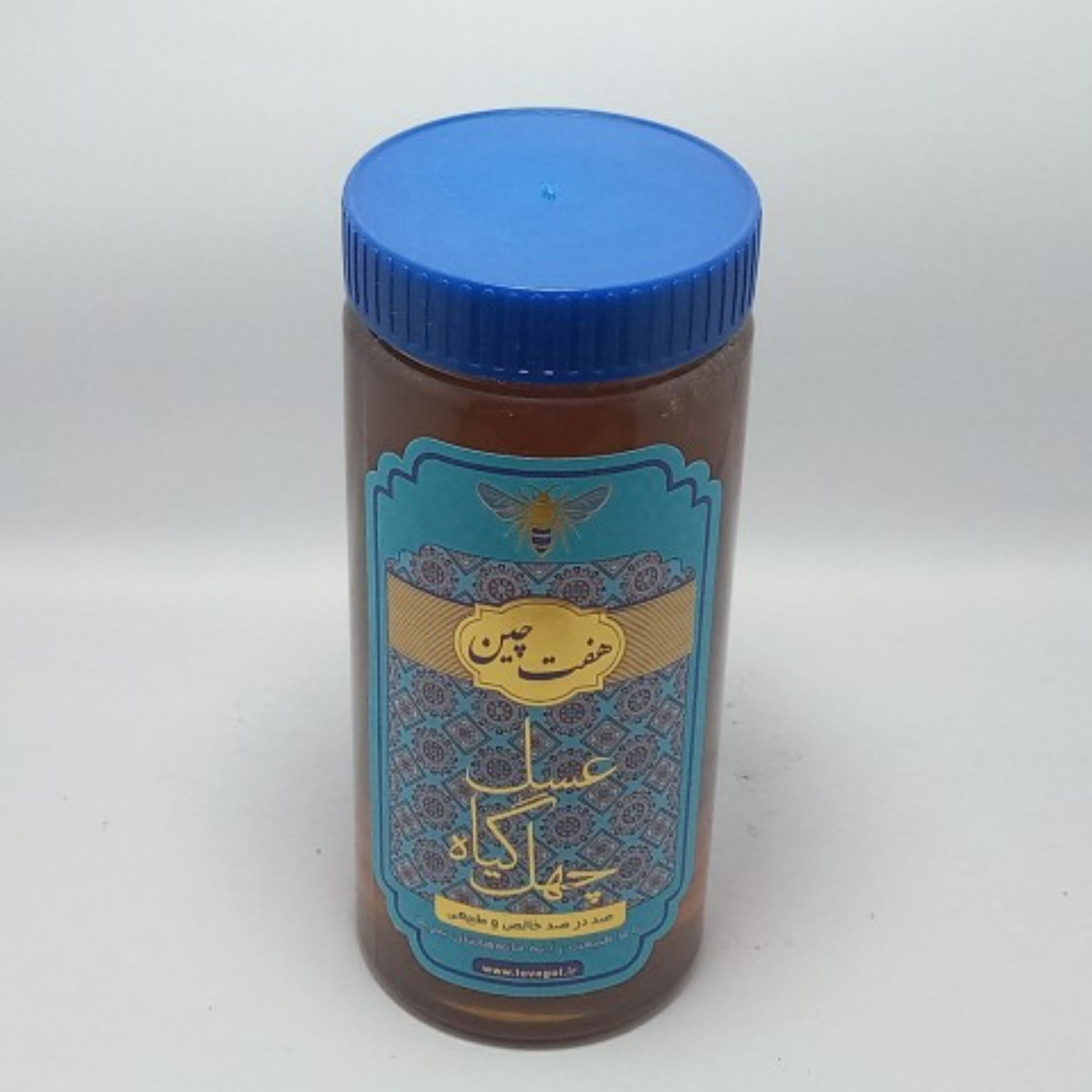 عسل چهل گیاه حکیم خیراندیش ساکارز زیر 5 درصد یک کیلویی