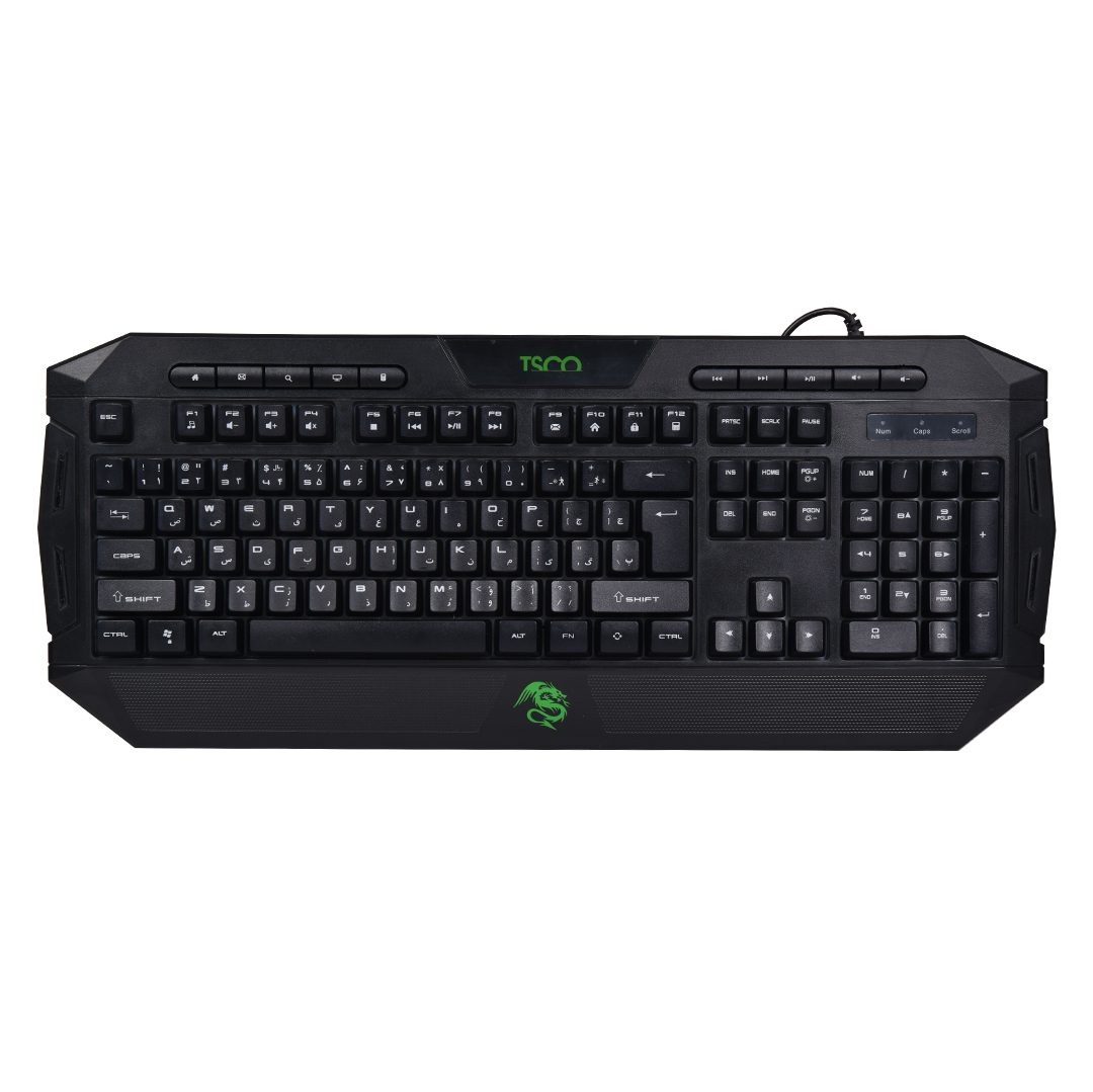 کیبورد مخصوص بازی تسکو مدل TK 8124