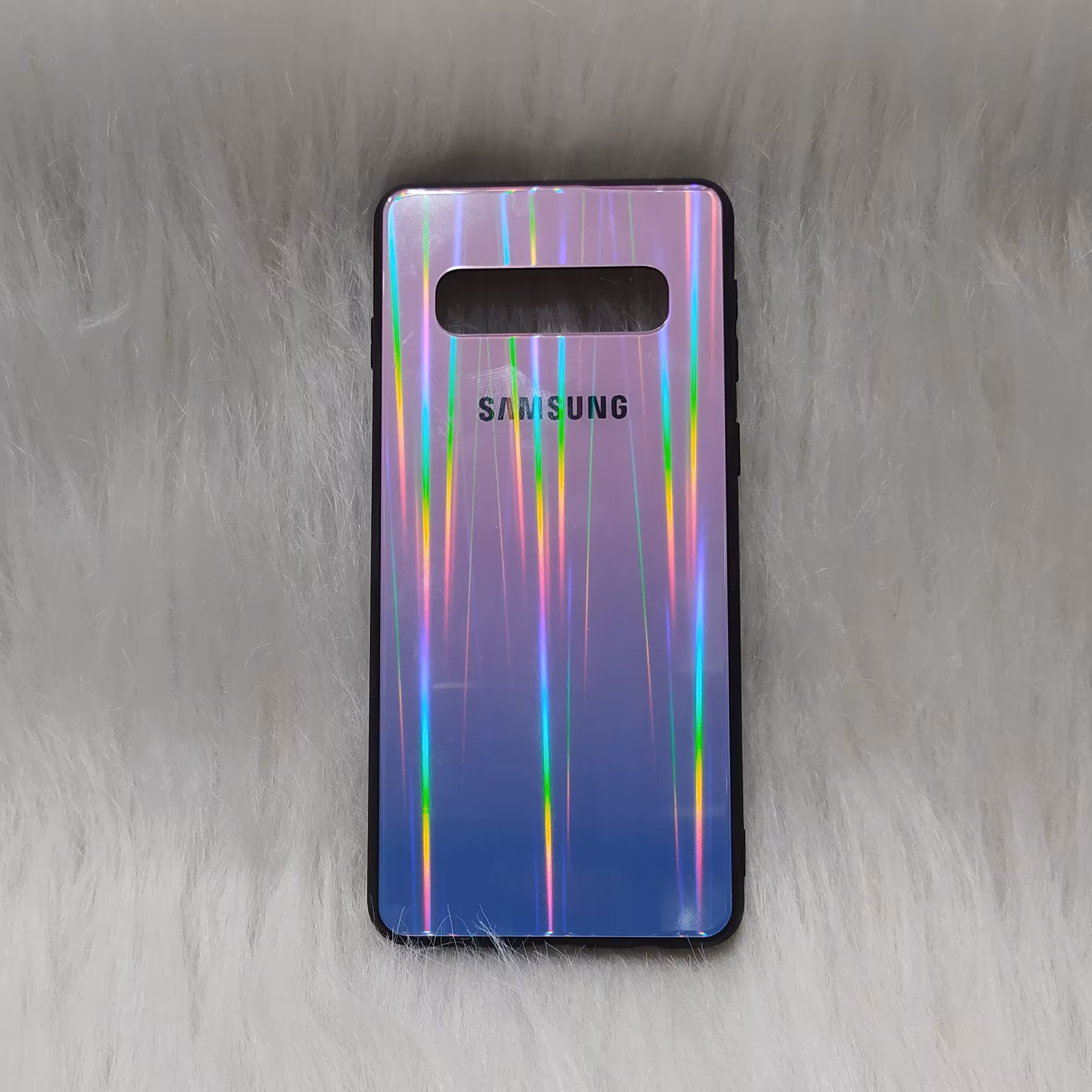 گارد سامسونگ s10plus جت لیزری رنگ یاسی  پوشش 360 با کیفیت فروش ویژه زیر قیمت خرید