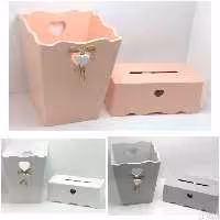 سطل و جادستمالی چوبی#سطل#جادستمال