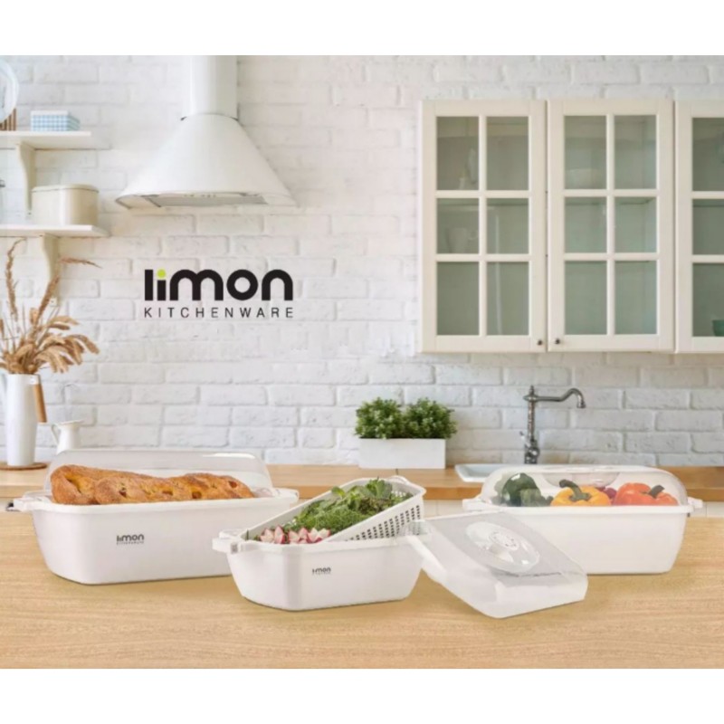 جای نان و سبزی  سه پارچه یاس لیمون سایز شماره 1