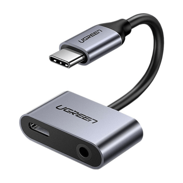 تبدیل Type C Maleیوگرین به 3.5mm Audio Type C Female مدل CM193 کد 50596