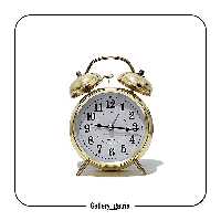 ساعت زنگی زنگی روکش مس ارتفاع 16