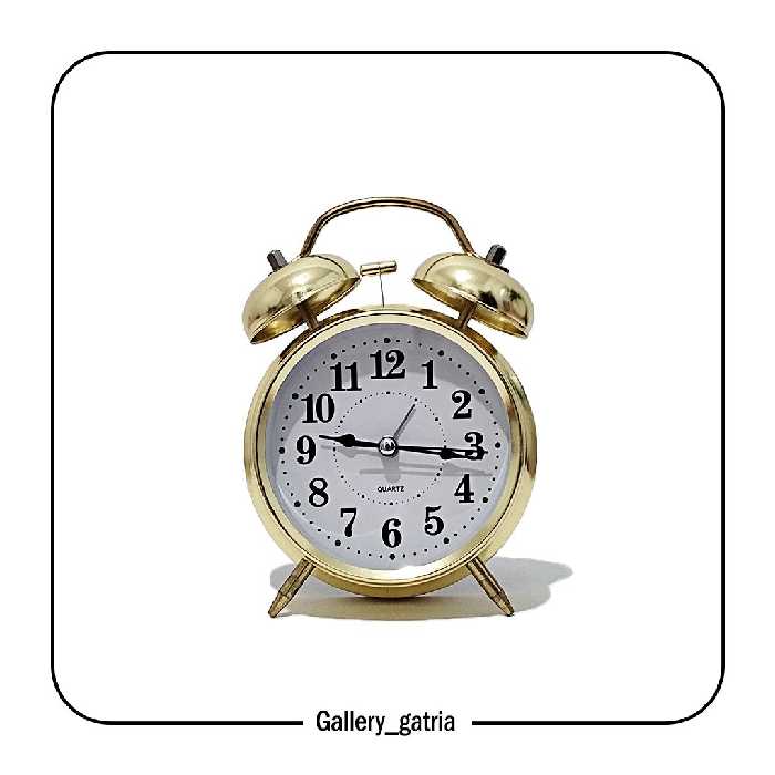 ساعت زنگی زنگی روکش مس ارتفاع 16