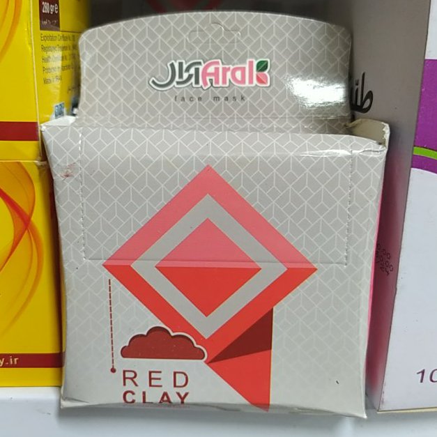 ماسک خاک رس قرمز